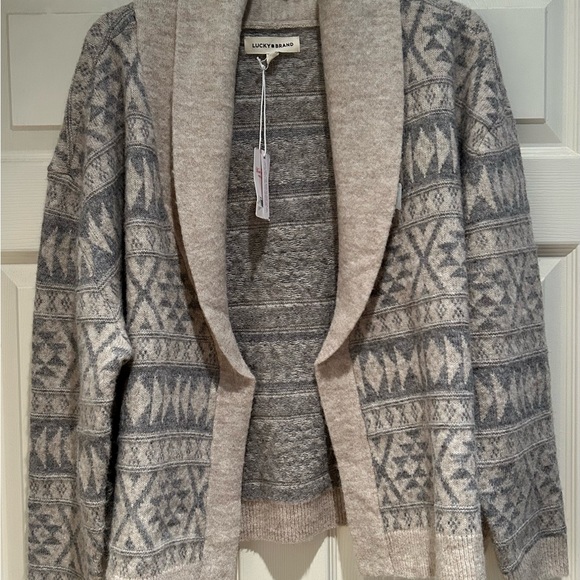 Lucky Brand Sweaters - 🌻LUCKY BRAND NEUTRAL COLOR OPEN CARDIGAN
